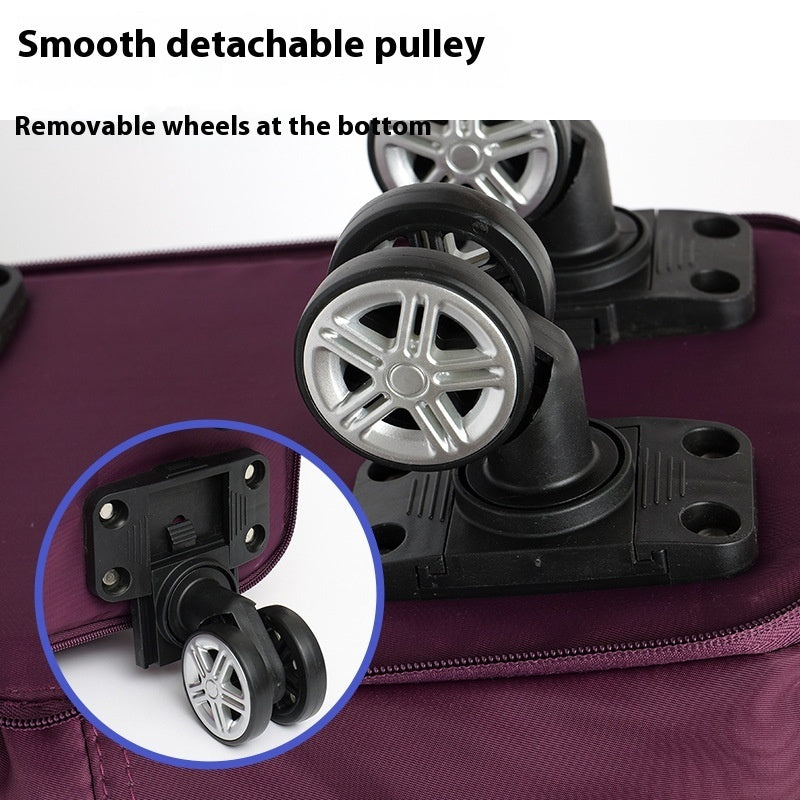 Double-Layer Travel Bag with Wet/Dry Separation, Lightweight Maternity Package