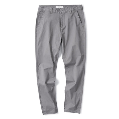 Men's Pure Cotton Casual Loose Straight Pants Summer