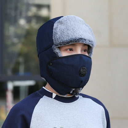 Men's Windproof Earflap Ushanka Outdoor Hat