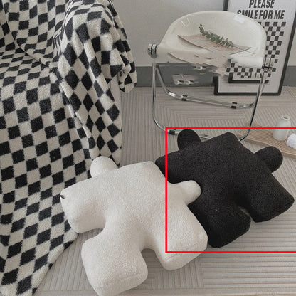 Creative Puzzle Shaped Throw Pillow