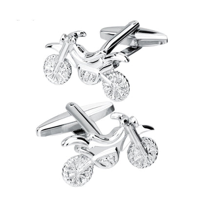 Motorcycle Style Glossy Men's Cuff Nails