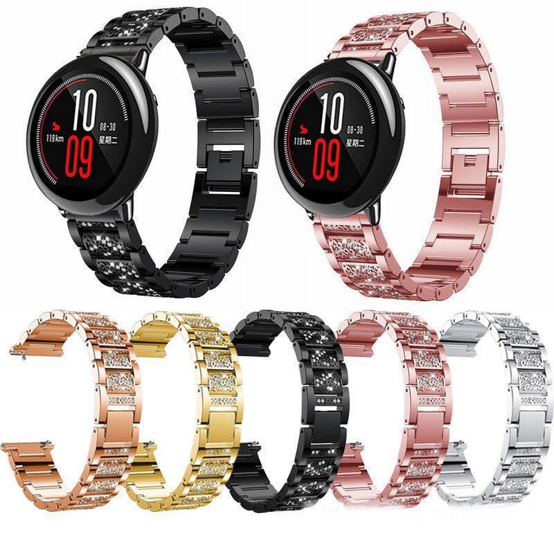 Metal Steel Diamond Strap for Active 2 Watch