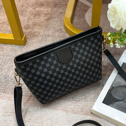 Contrast Color Crossbody Small Square Bag