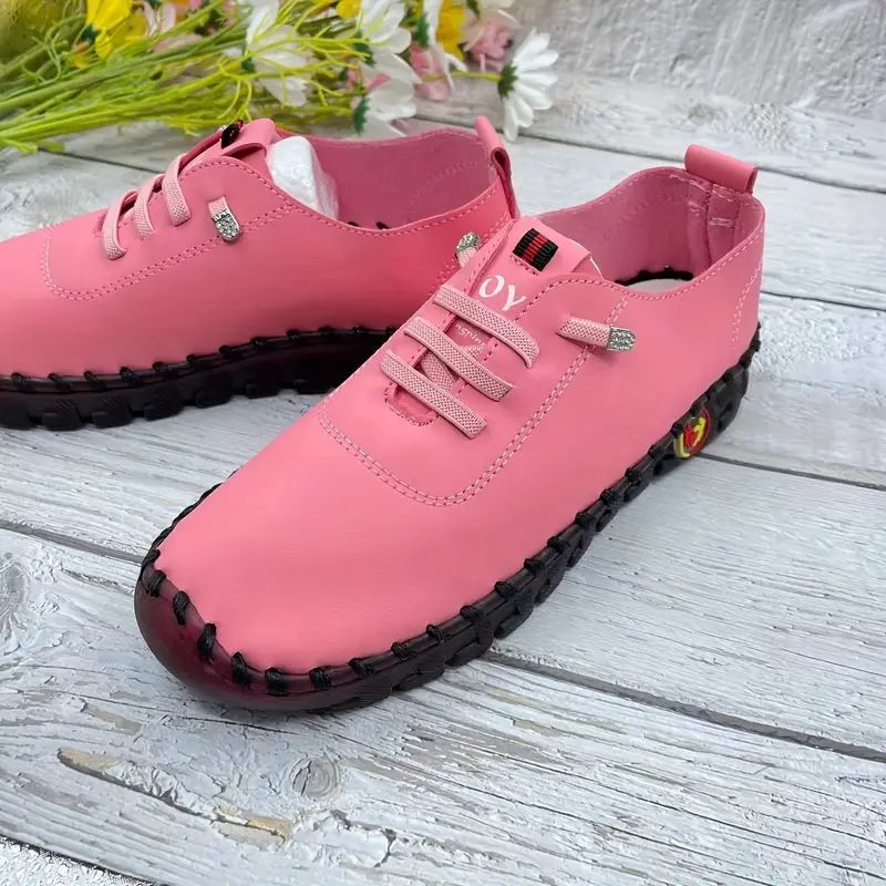 Handmade Stitched Plus Size Mom Shoes