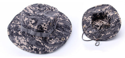 Camouflage Summer Fisherman Sunscreen Hat