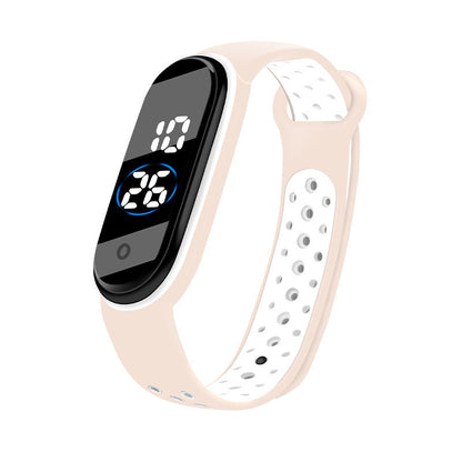 Youth Sports LED Student Watch Waterproof