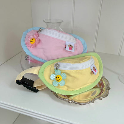 Backpack-style Poop Bag Hit Color Powder Blue Yellow Green Messenger Bag Dog Cat Pet Backpack Cat Backpack
