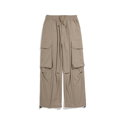 Vintage Drawstring Leggings with Pockets