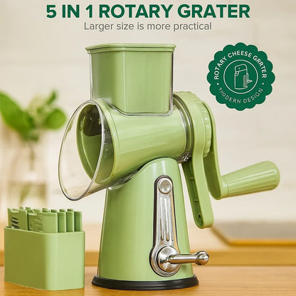 Grate Turn 5-in-1 food shredder