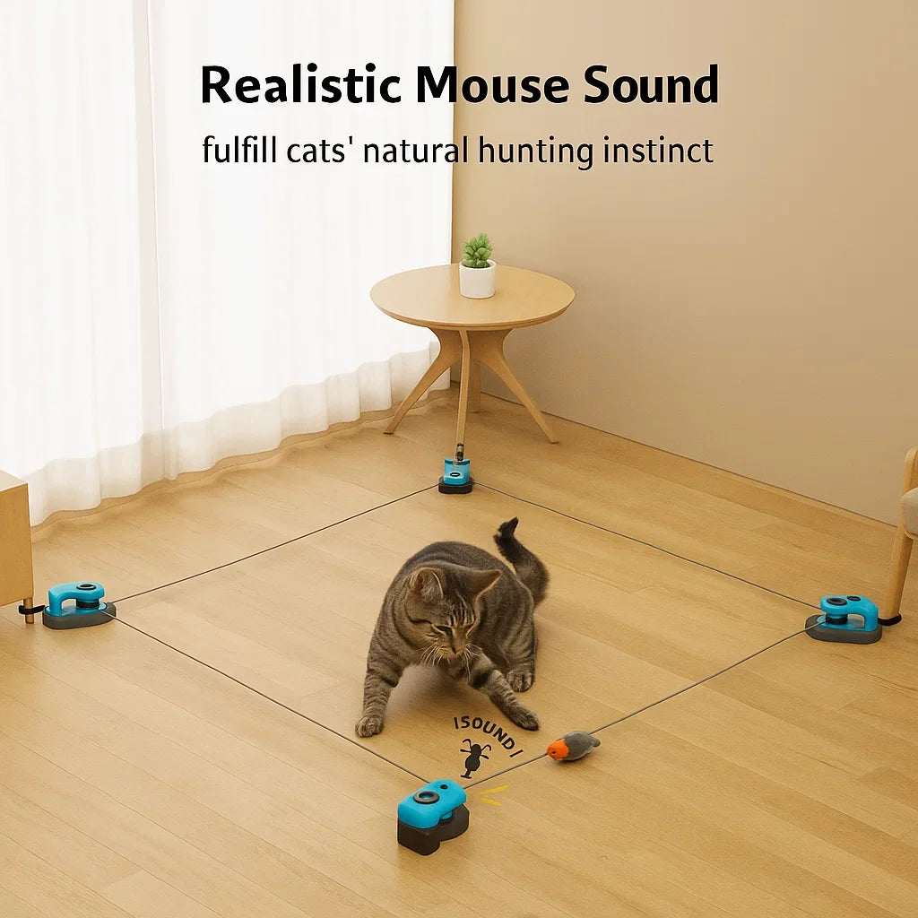 FeatherRun Cat Toy
