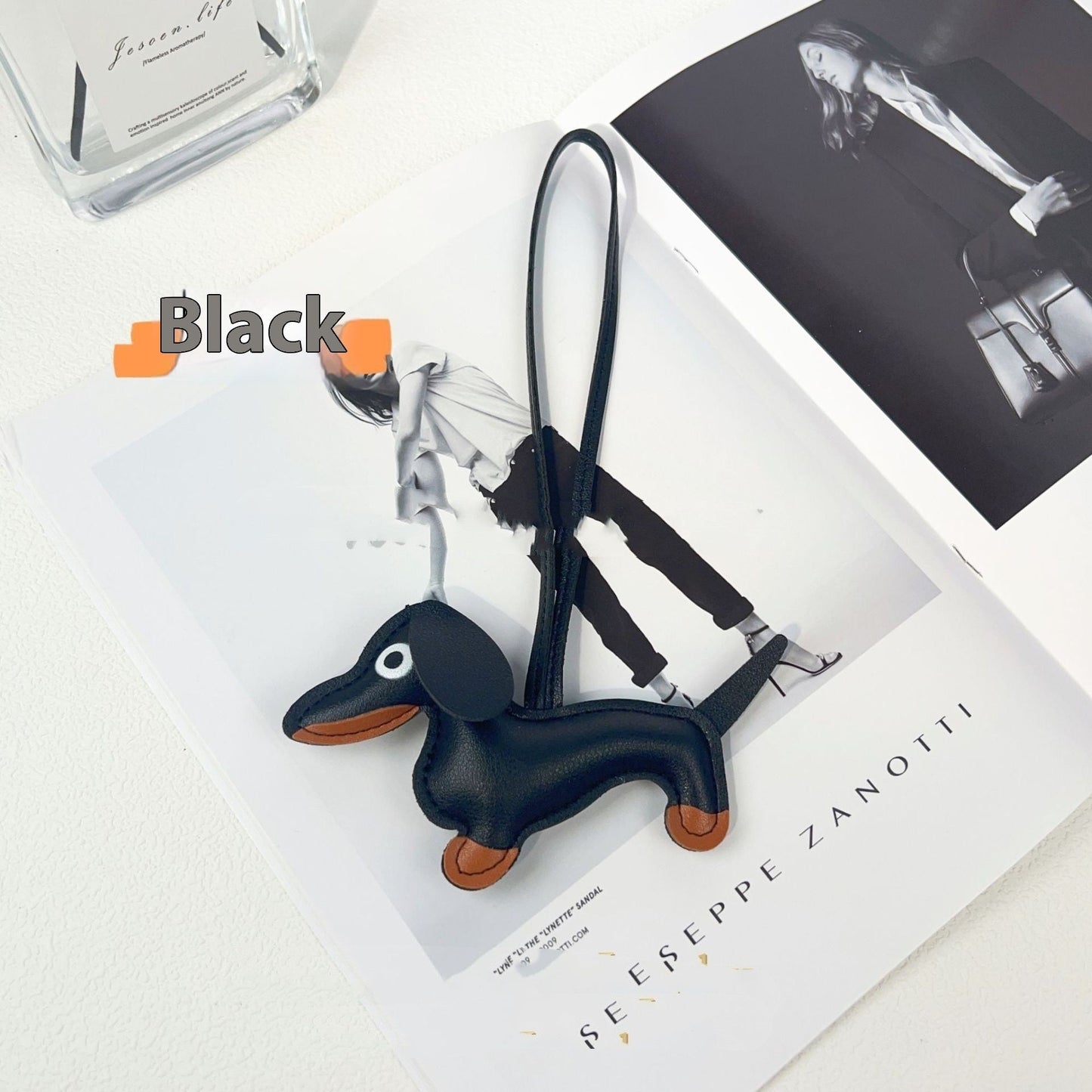 Sausage Dog Carrying Strap Bag Ornaments