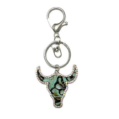 Retro Western Style Handbag Pendant Keychain