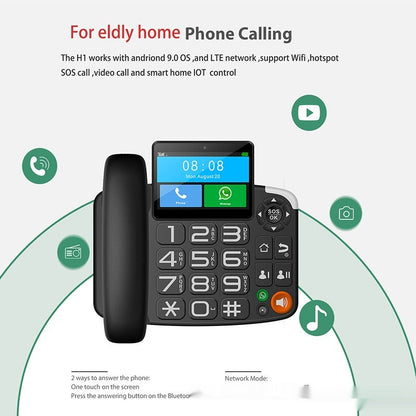 Dual Card Touch Screen Landline Telephone Android System