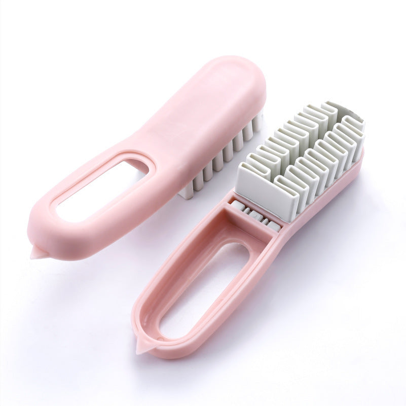 Suede And Rubber Shoe Brush Cleaning And Washing Shoe Brush