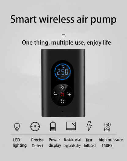 Outdoor Car Accessories Smart Wireless Air Pump