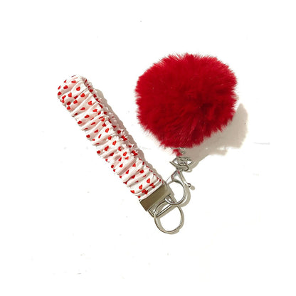 Keychain Wrist Strap Large Intestine Hair Ring