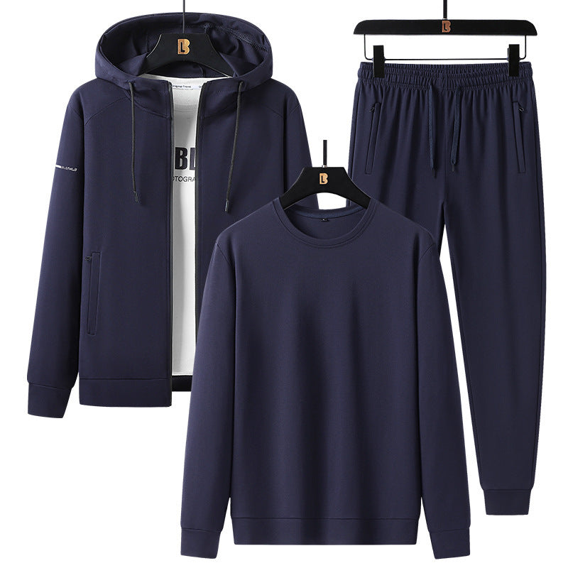 Spring And Autumn Men's Sports And Leisure Suit