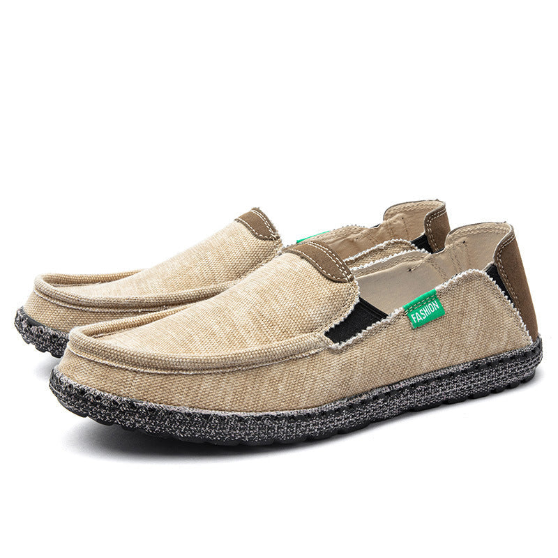Retro Slip-On Old Beijing Cloth Casual Shoes for Men