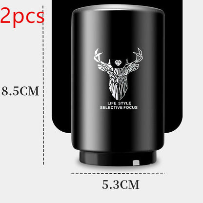 Creative Stainless Steel Beer Bottle Bar Press Opener Automatic Summer Party