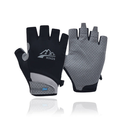Fitness Cycling Half Finger Touch Screen Gloves