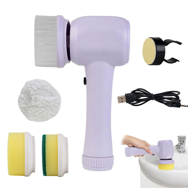 4 In 1 Electric Spinning Cleaning Brush Cordless Handheld