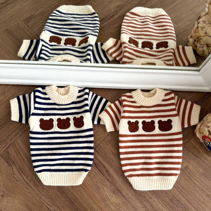 Ins Korean Warm Pet Knitted Sweater Autumn And Winter