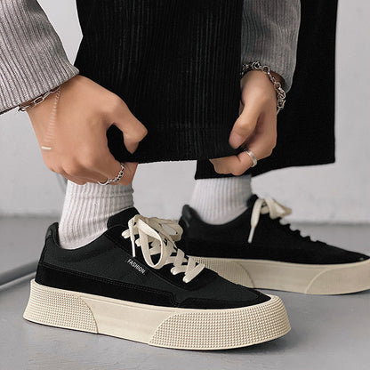 Low-top Platform Student Sneakers: Casual and Breathable