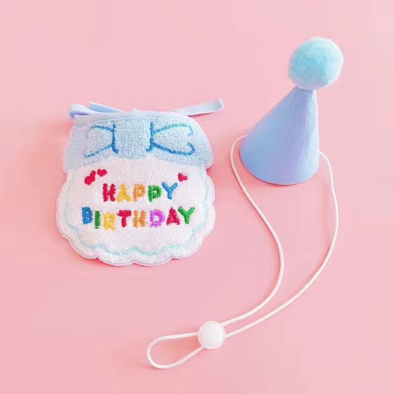 Pet Dog Fashion Special Decoration Bib Hat