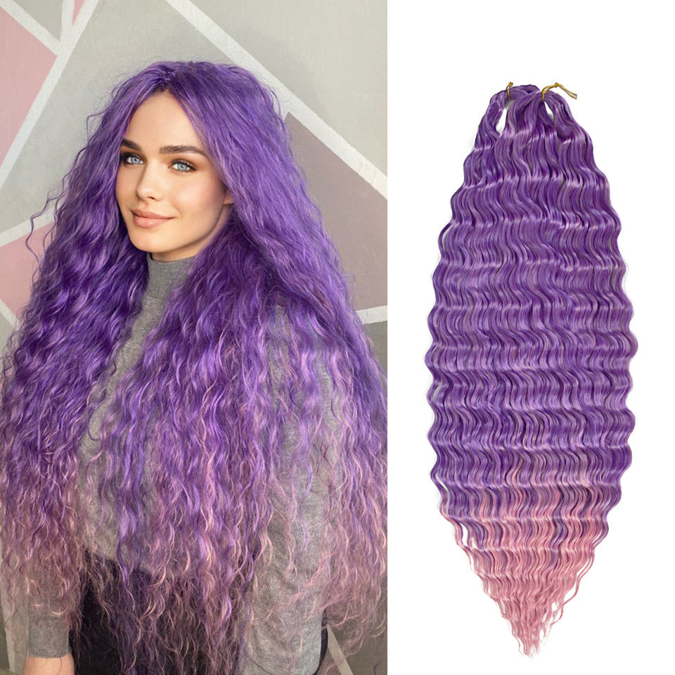 European  American Russian Chemical Fiber Wigs