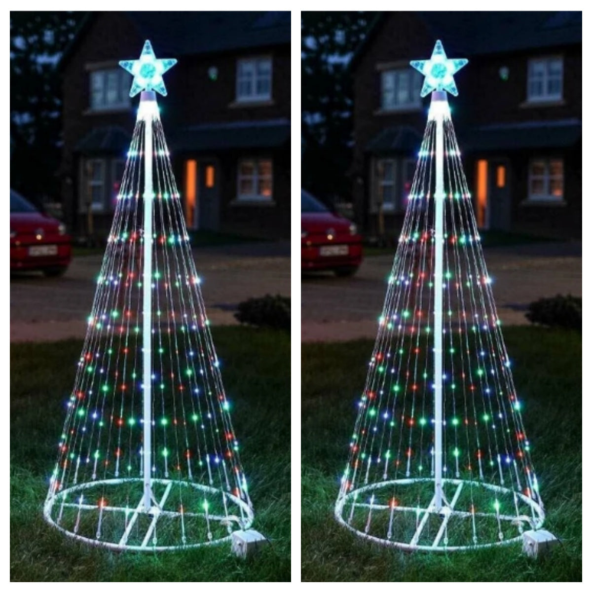 Multi-Color LED Animated Christmas Tree Lights