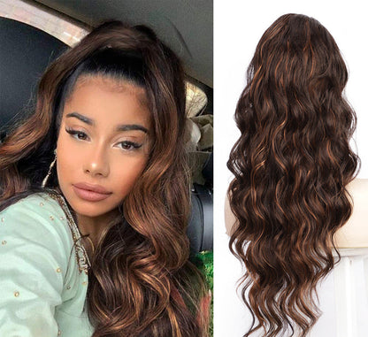 Big Wave Drawstring Ponytail Wig