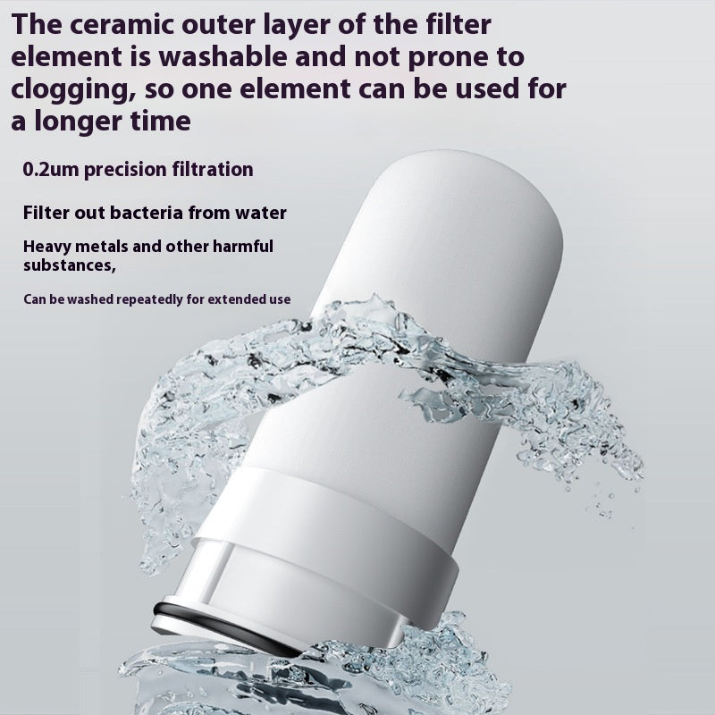 Installation-free Faucet Water Purifier Purification Direct Drink Front Filter Household One Machine Two