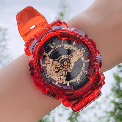 Transparent Watch Strap Replacement Set