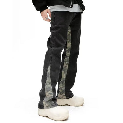 American Personality Hip Hop Zipper Jeans