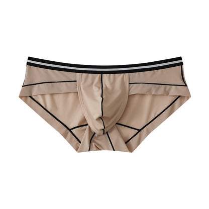 Ice Silk Men's Triangle Underwear