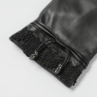 Women's Fleece-Lined Cycling Gloves