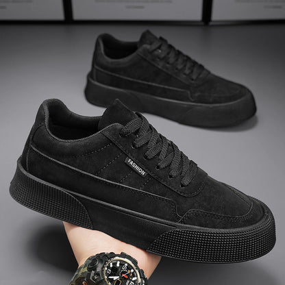 Breathable Lace-up Sneakers for Men