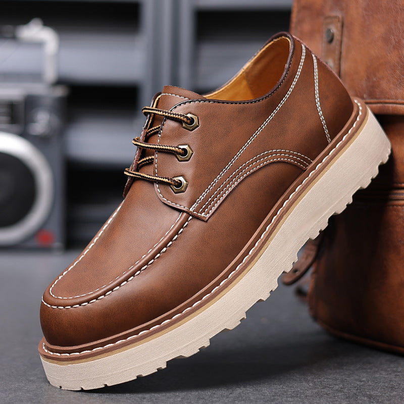 Short Low-top Retro Casual Martin Boots