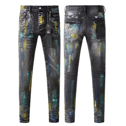 European American Street Retro Hip-hop Fashion Jeans