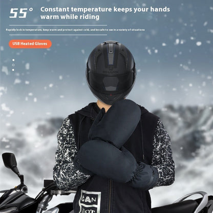 Electrically Heated Windproof Gloves