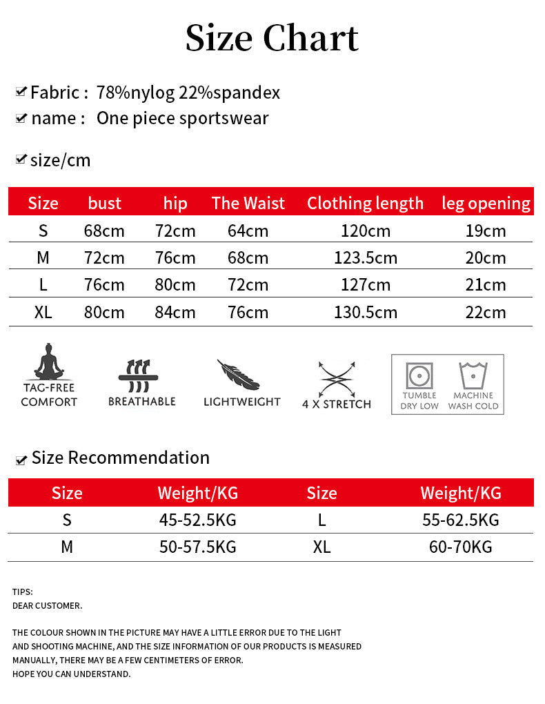 Sleeveless Vest Fitness Sports One-piece Tights For Women