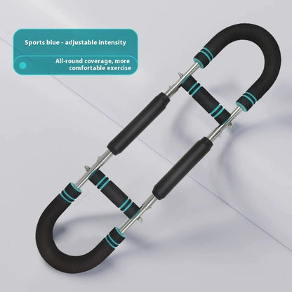 Multi-functional U-shaped Arm Strengthener Chest Trainer Adjustable Forearm Strength Exerciser Home Gym Equipment Bodybuilding