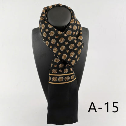 Men's Double Layer Cashmere Washed Warm Scarf