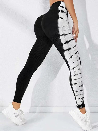Tie-Dye Seamless Yoga Pants