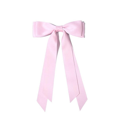 Sweet Double Ribbon Hairpin - Long Bow Clip