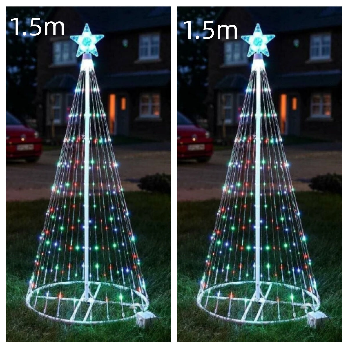 Multi-Color LED Animated Christmas Tree Lights