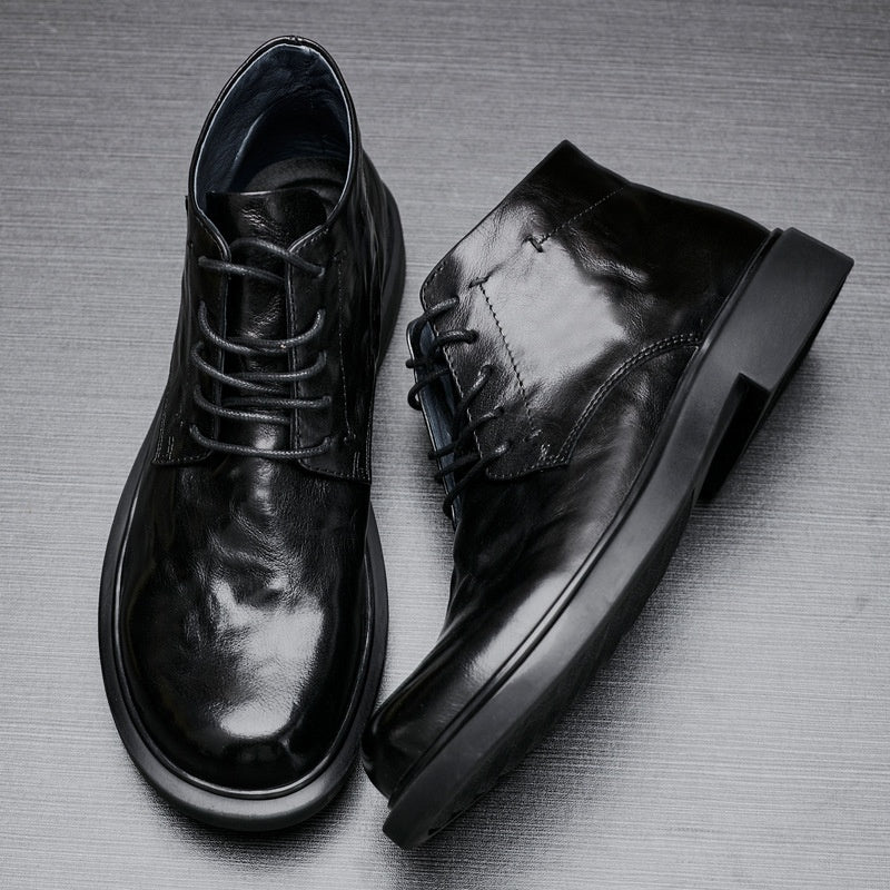 Short Business Casual High-top Martin Boots