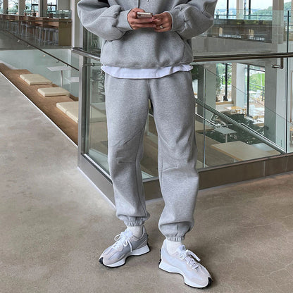 Autumn Grey Sweater Men's Hood