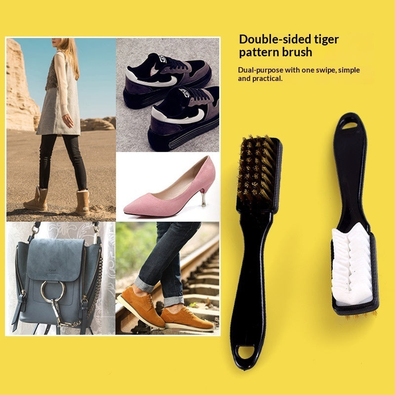 Suede Care Cleaning Brush Double-sided Shoe Brush