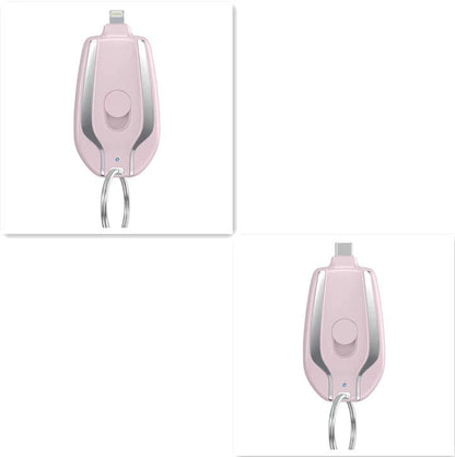 Keyring Wireless Charging Bank 1500mAh Portable Power